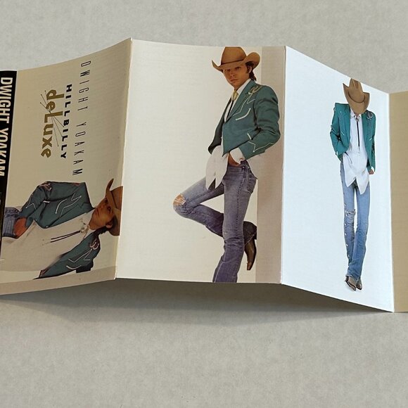 Hillbilly Deluxe by Dwight Yoakam cassette tape - Picture 9 of 10